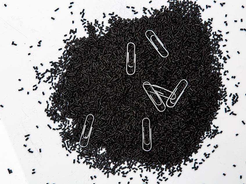 Étapes de chargement du tamis moléculaire de carbone