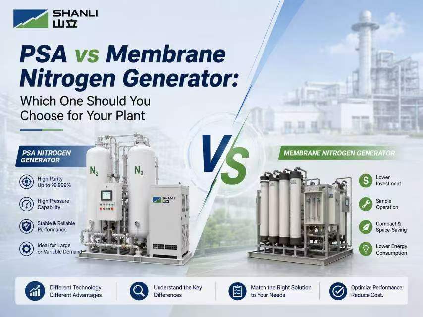 Générateur d'azote à membrane ou PSA : lequel choisir pour votre plante ?